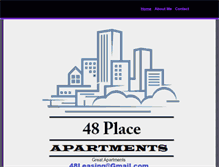 Tablet Screenshot of 48place.com